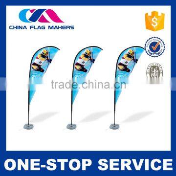 High Quality Customized Design Custom Buy Teardrop Flag