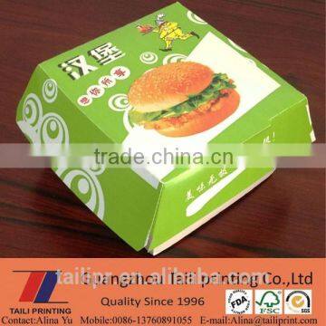 2015 New Hamburger packing box / hamburger box / burger box *FB20150504-2