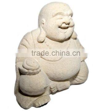 Oriental Furnishings Garden Statue Laughing Buddha Statue For Sale