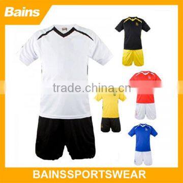 Cheap blank club football jersey,Plain jersey football,Simply style football jersey set