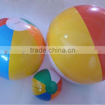 PVC inflatable beach ball, beach ball for promotion,