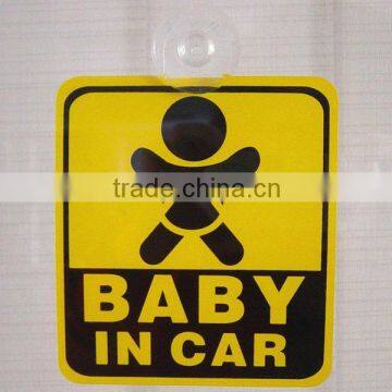 Baby on Board Warning Car Window signs, Baby on board road signs