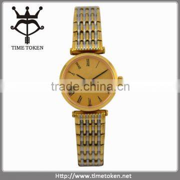 Lady watches fashion smart classic with stainless steel bands