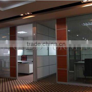 materials used building partition wall tempered double wall glass panel prices(SZ-WST734)