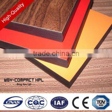 China whole sale various colored 6mm gloss surface good intensity laminator