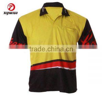 Design Dry Fit 100% Polyester Custom Polo Shirt High Quality