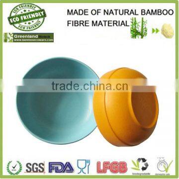 Replace Melamine Round Bamboo Fiber Bowl Round Bowl with printing