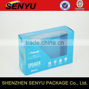 Wireless Speaker Packaging Open Box Phone with PVC Window