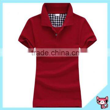 High quality red dry fit polo shirt