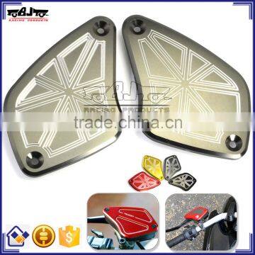 BJ-OC-023C Customized CNC Aluminum Front Brake Fluid Reservoir Cover Cap For DUCATI Diavel