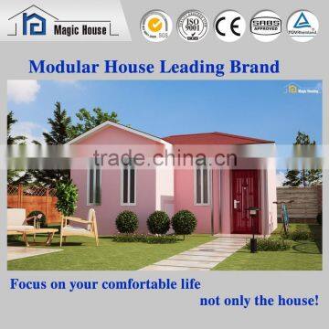 2016 Modern design Cheap sandwich panel prefab villa house south africa