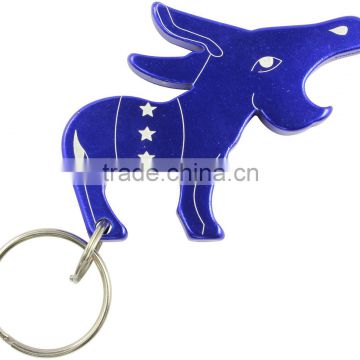 gift donkey key chain beer bottle opener