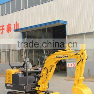 Rubber Track /2.2 Ton Mini Hydraulic Excavator With 0.1m3 Bucket photo-5