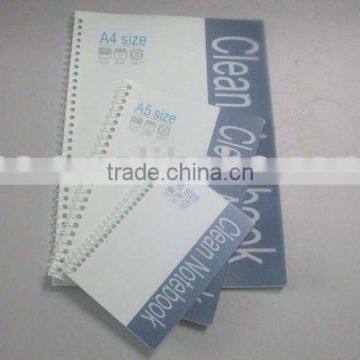 cleanroom notebook 50pages spiral type