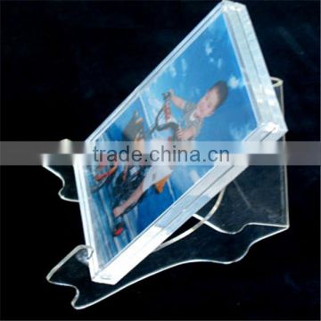 2015 New style acrylic Creative photo frame, Acrylic photo frame, Open Lovely Hot sexy girl photo or photo picture frame