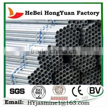 Manufactory Q235 Competitive Price For Galvanized Hollow Section Round Steel Pipe