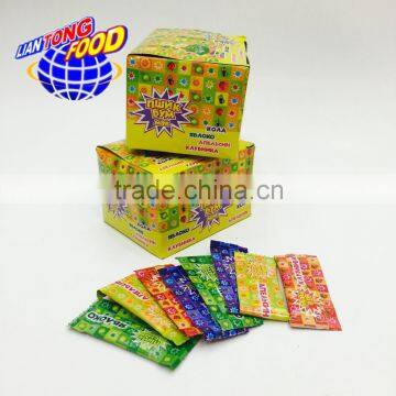 1g multi-fruit flavor square popping candy