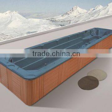 Monalisa 12 Person Hot Tubs Outdoor Used Fiberglass Swim Spa Pool M-3326