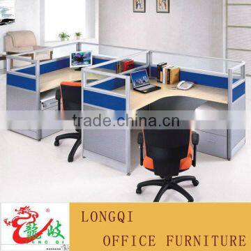 modern style fashion glass top screen office partition furniture call center office cubicle modular workstation