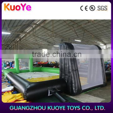 cheap inflatable water soap football field,inflatable soap soccer field,mini inflatable soccer field