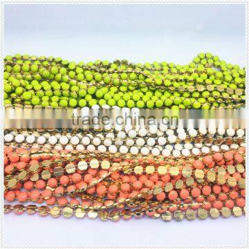 2016 Fashion Decorative Colorful High Quality Metal Chain For Clothes. photo-4