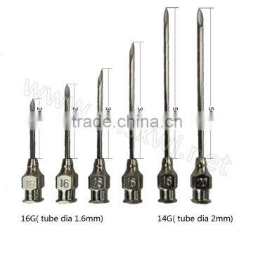 WJ307 Cheap 13mm hub Veterinary syringe needle animal care cattle injection needle