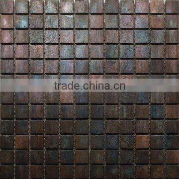 bronze 23*23 metal copper ancient mosaic for wall