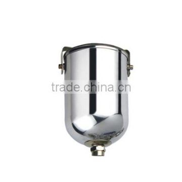 Replacement Spray Gun Metal Cup Pot, 600ml , M12X1 thread