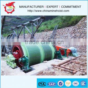 New fan frequency conversion control mine hoist for sale