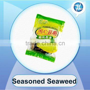 organic seasoned seaweed wasabi flavor