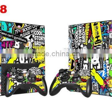 High Quality Sticker Bomb Vinyl Skin Sticker for Xbox 360 E Decals for Xbox Skin