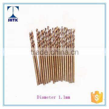 Factory Direct Supply M35 Cobalt, Drill Bit, Twist Drill Bit Dia 1.1mm
