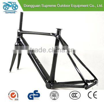 New products! professional 3K/UD/Carbon Finish road bike carbon frame , T1000 carbon road bicycle frame