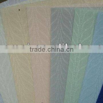vertical blind shutter heating reflecting fabrics
