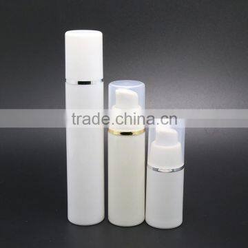 15ml/30ml/50ml white plastic airless lotion bottles