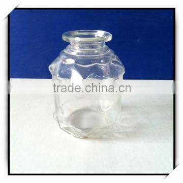 small mouth cork glass jar factory supplier DH523