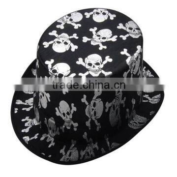 Halloween party top hat with pattern party decoration hat