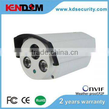 Kendom CVI ir waterproof price cctv camera 2pcs led array cctv camera