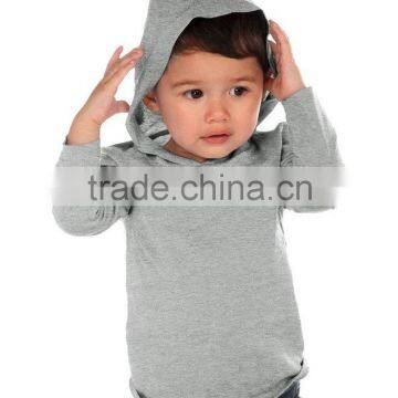 LuoQi OEM Fancy Design Baby Hoodie/100% Cotton Long Sleeve Pullover/Custom Wholesale Children Plain Hoodies For Kids Quality Choice photo-4
