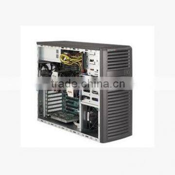 CSE-731D-300B Black Mid-tower Server Chassis with Card Reader 300W 2 External 3.5" Drive Bays