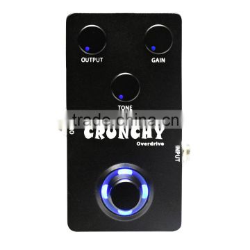 Guitar Pedal Effect Crunchy Overdrive OEM Guitar Effect Pedal Manufacturer Wholesale OEM