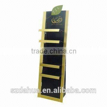 Paper,300gsm CCNB+ B-flute Material cardboard book display stands