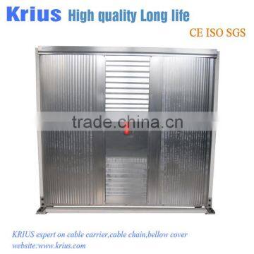 Horizontal machine muti-axis protective cover