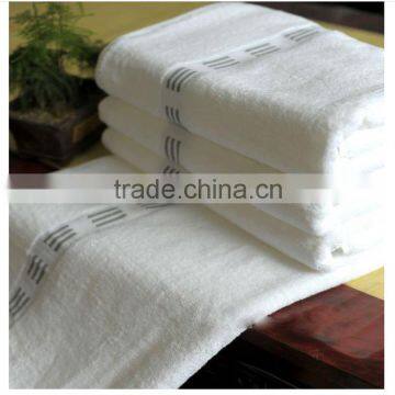 100% cotton white hotel towel sets / hotel bath towel / hotel towels