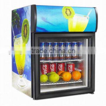 30 liter glass door mini bar fridgeJGA-SC20 with light box