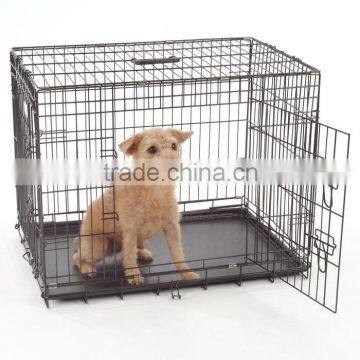 High Quality Foldable Heavy Duty Stainless Steel Dog Cage