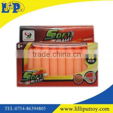 Safe orange EVA soft bullet 20pcs for children