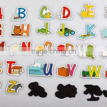 bright color vinyl lettering magnet (M-C180)