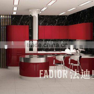 round shape stainless steel kitchen cabinet X002