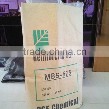 20kg alibaba china manufacturing plastic paper bag with PE inner bag